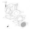 Suzuki Marine DF4,DF,DF6 Outboards Flame arrestor